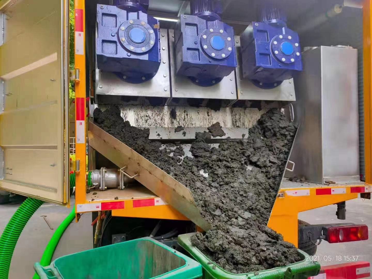 辉南化粪池清掏城市维护站-泥浆净化干湿分离处理